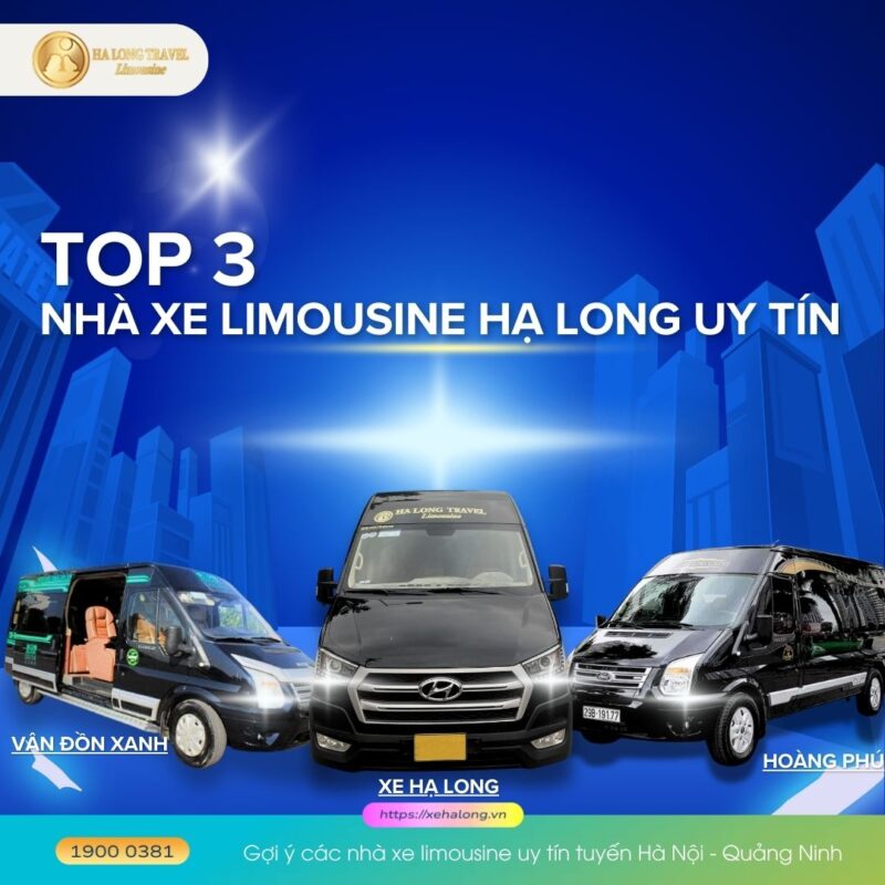Thuê xe limousine 9 chỗ đi Quảng Ninh – Xe VIP, tiện nghi đẳng cấp 5 Gợi ý các nhà xe limousine uy tín tuyến Hà Nội - Quảng Ninh